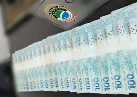 Em menos de três horas, Polícia Civil recupera R$ 3 mil furtados de uma idosa, em Bataguassu