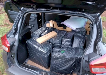 Motorista ignora ordem policial, foge e acaba preso pela Polícia Militar Rodoviária com 326 kg de entorpecente