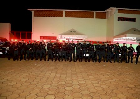 8º BPM garante segurança no 1º Nova Folia em Nova Andradina.