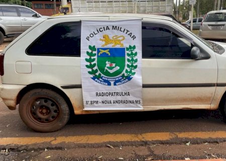 Polícia Militar prende homem e recupera veículo furtado na cidade de Nova Andradina