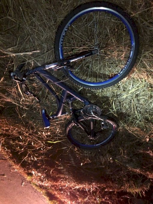 Ciclista é atropelado por caminhonete na alça do anel viário em Nova Andradina