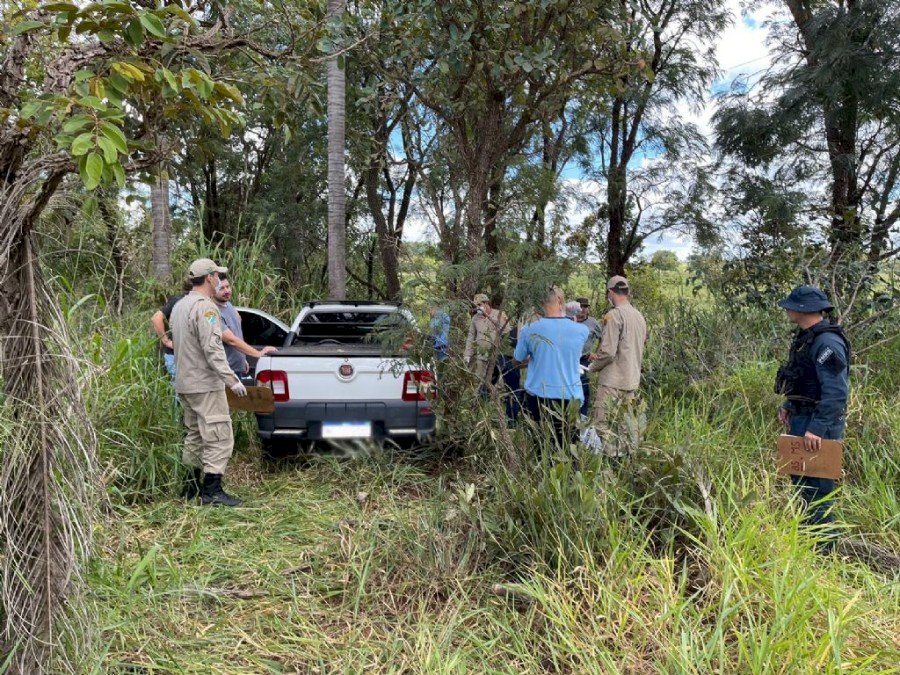 Nova Andradina -Idosa é encontrada morta dentro do carro nas margens da MS-134.