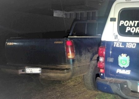 Polícia Militar prende homem com drogas e submetralhadora em Ponta Porã.