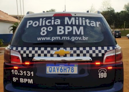 Polícia Militar conduz homem para a delegacia por ameaça e perturbação do sossego em Nova Andradina