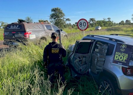 DOF apreende mais de 1,2 ton de droga em Jardim