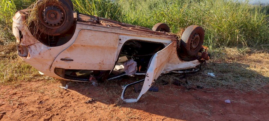 Angélica - Acidente na curva das Três Marias na MS 141 deixa uma vítima fatal.