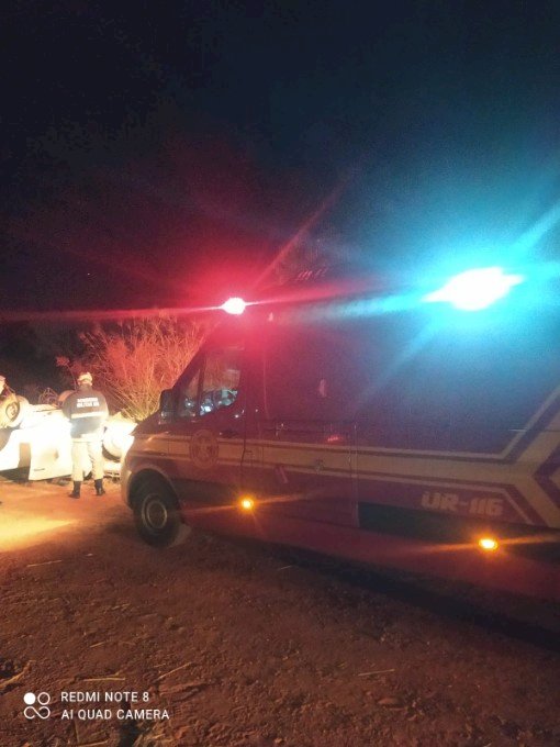 Angélica - Acidente na curva das Três Marias na MS 141 deixa uma vítima fatal.