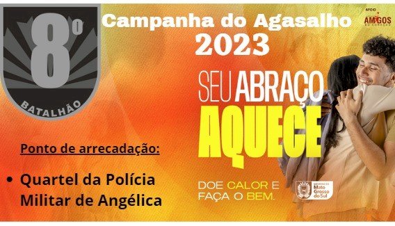 Campanha do agasalho 2023 'SEU ABRAÇO AQUECE'