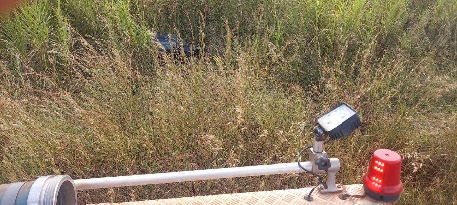 Saída de pista entre Nova Andradina e Nova Casa Verde deixa uma pessoa ferida