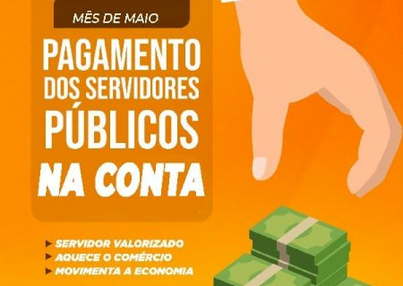 Angélica -Prefeitura antecipa mais uma vez e paga servidores nesta terça-feira.