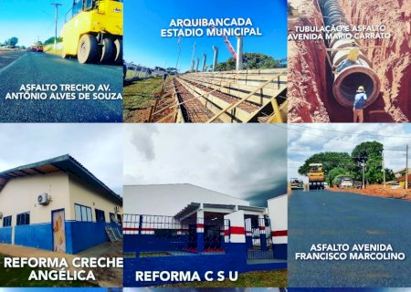 Angélica - Prefeitura não para e várias obras estão sendo executadas pelo prefeito Edinho Cassuci.
