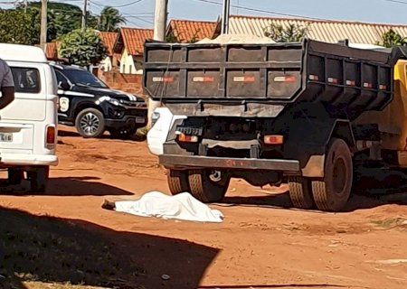 Anaurilândia - Homem morre vítima de grave acidente com caminhão