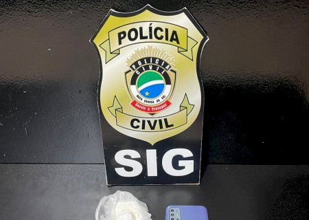 Durante cumprimento de mandado de prisão, Polícia Civil realiza flagrante por tráfico de drogas em Nova Andradina