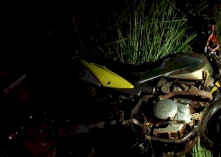Acidente na BR-376 entre Glória de Dourados e Deodápolis deixa motociclista em estado grave.