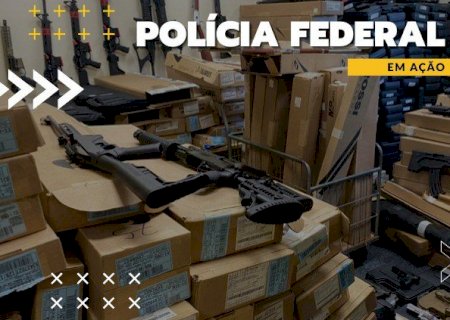 PF cumpre dezenas de mandados de prisão contra CAC's ou portadores de arma de fogo.