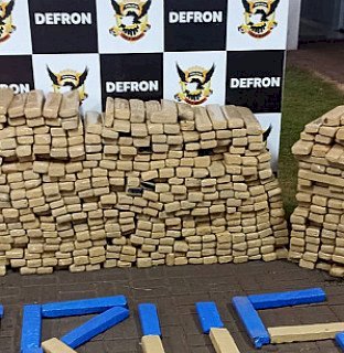 Dupla é presa próxima ao distrito de Itahum com mais de 1 tonelada de maconha