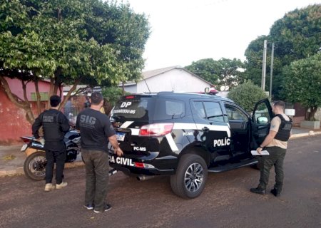 Polícia Civil cumpre mandados de busca e apreensão em Nova Andradina