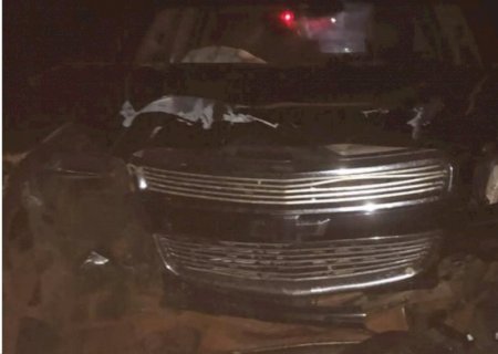 Acidente entre caminhonete e carro deixa cinco pessoas feridas BR-267