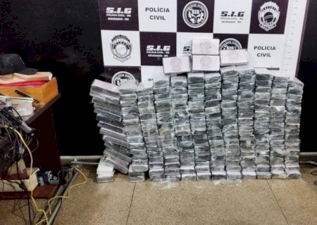 Velho’ conhecido da polícia é preso com cocaína avaliada em R$ 21 milhões em Dourados