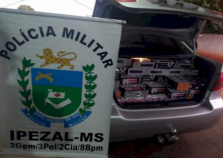 Angélica e Nova Andradina - Polícia Militar apreende mercadorias avaliadas em R$ 38 mil reais contrabandeados do Paraguai em Casa Verde e Ipezal.