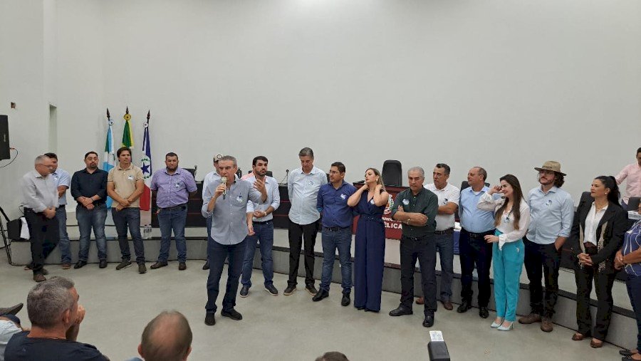 Prefeito de Angélica Edinho Cassuci se filia ao PSDB e partido domina 62% das prefeituras de MS.