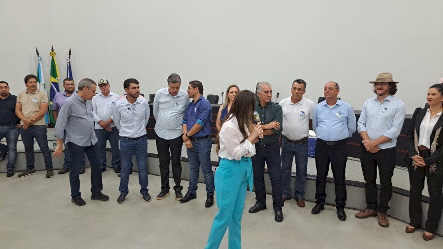 Prefeito de Angélica Edinho Cassuci se filia ao PSDB e partido domina 62% das prefeituras de MS.