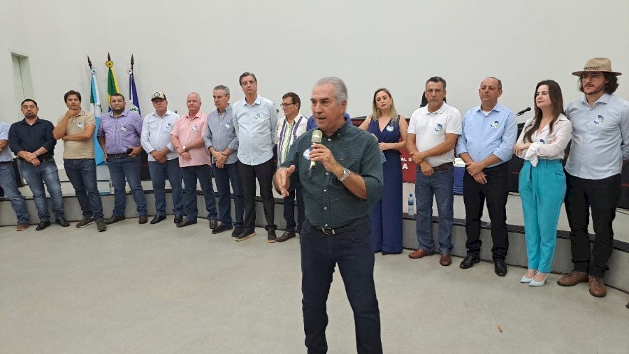 Prefeito de Angélica Edinho Cassuci se filia ao PSDB e partido domina 62% das prefeituras de MS.