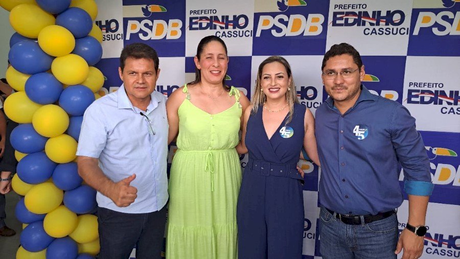 Prefeito de Angélica Edinho Cassuci se filia ao PSDB e partido domina 62% das prefeituras de MS.