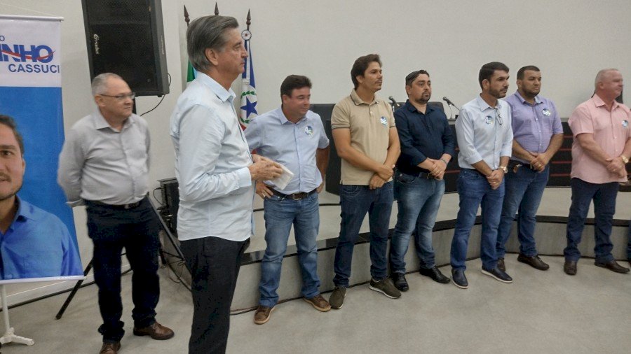 Prefeito de Angélica Edinho Cassuci se filia ao PSDB e partido domina 62% das prefeituras de MS.
