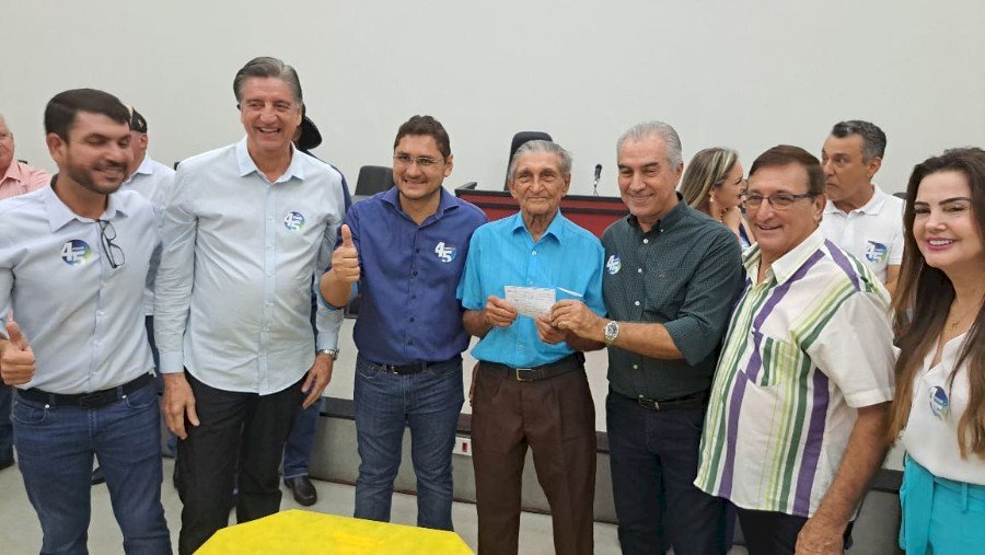 Prefeito de Angélica Edinho Cassuci se filia ao PSDB e partido domina 62% das prefeituras de MS.