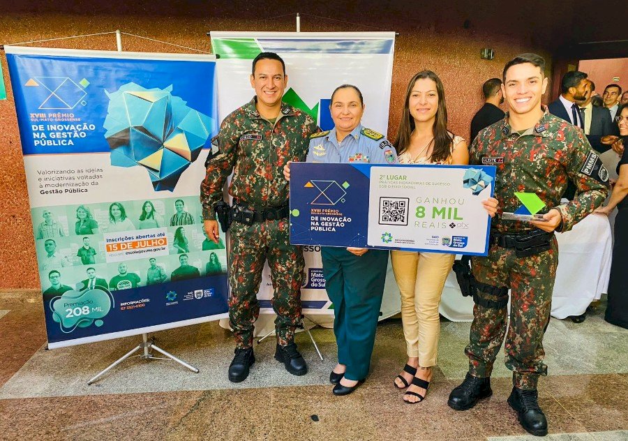 Expedição de Educação Ambiental do BPMA ganha prêmio Prêmio Sul-Mato-Grossense de Inovação na Gestão Pública