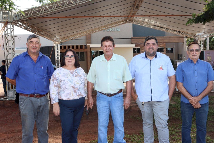 Angélica - Entrega da novas instalações do Fórum marca avanço na Justiça local