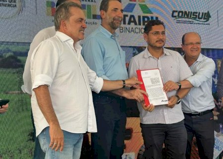 Angélica - Município recebe recurso de quase dois milhões de reais da Itaipú binacional