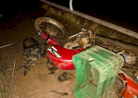 Colisão traseira entre motos deixa dois feridos na região de Nova Casa Verde