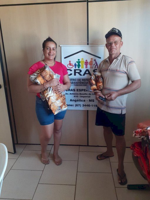 Secretaria de Assistência Social finaliza entrega de cobertores em Angélica e Ipezal