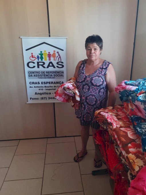 Secretaria de Assistência Social finaliza entrega de cobertores em Angélica e Ipezal