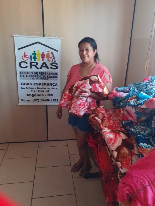 Secretaria de Assistência Social finaliza entrega de cobertores em Angélica e Ipezal