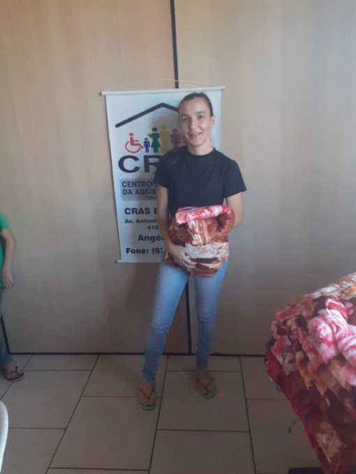 Secretaria de Assistência Social finaliza entrega de cobertores em Angélica e Ipezal