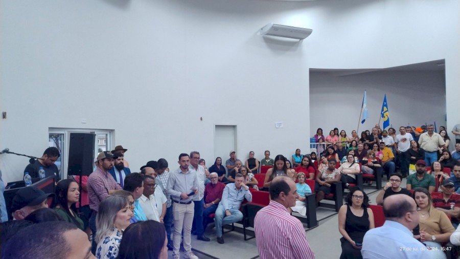 Angélica - PSDB realiza convenção e confirma 'Edinho Cassuci' para disputar a reeleição, junto com Paulo Conconi como vice