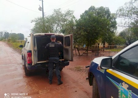 Angélica - Polícia Militar prende foragido da justiça