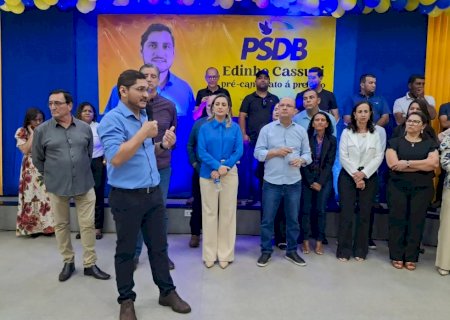 Angélica - PSDB realiza convenção e confirma 'Edinho Cassuci' para disputar a reeleição, junto com Paulo Conconi como vice