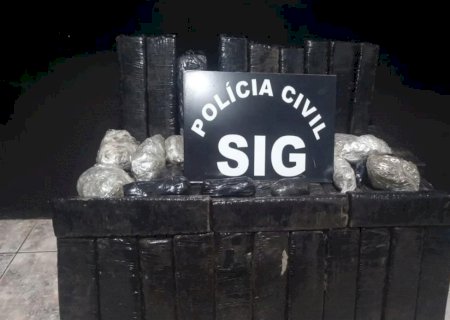 Nova Andradina - Polícia Civil apreende grande quantidade de droga na MS -276