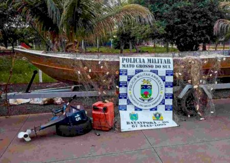 Nova Andradina - Trio é multado em mais de R$ 14 mil pela PMA após pesca ilegal