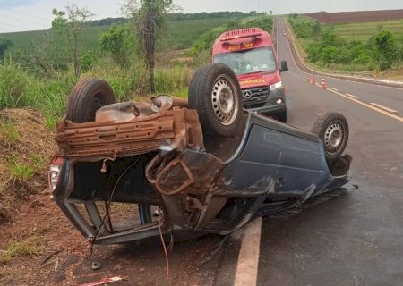 Falece jovem vítima de capotamento ocorrido na região de Nova Casa Verde