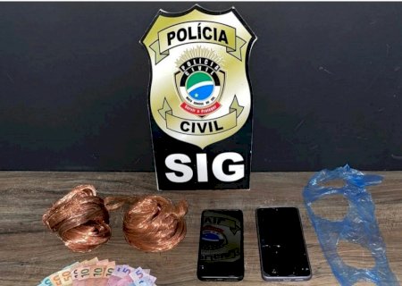 Nova Andradina -  PC prende em flagrante suspeito de tráfico de drogas