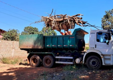 Angélica - Prefeitura inicia limpeza geral em todos os bairros e distrito