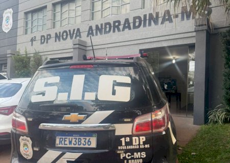 Nova Andradina - Polícia Civil prende suspeito de roubo a motorista particular