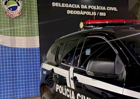 Deodápolis - Polícia Civil cumpre mandando de prisão contra homem por prática de roubo ainda adolescente