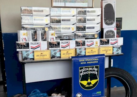 PMR apreende mercadorias do Paraguai na MS -276