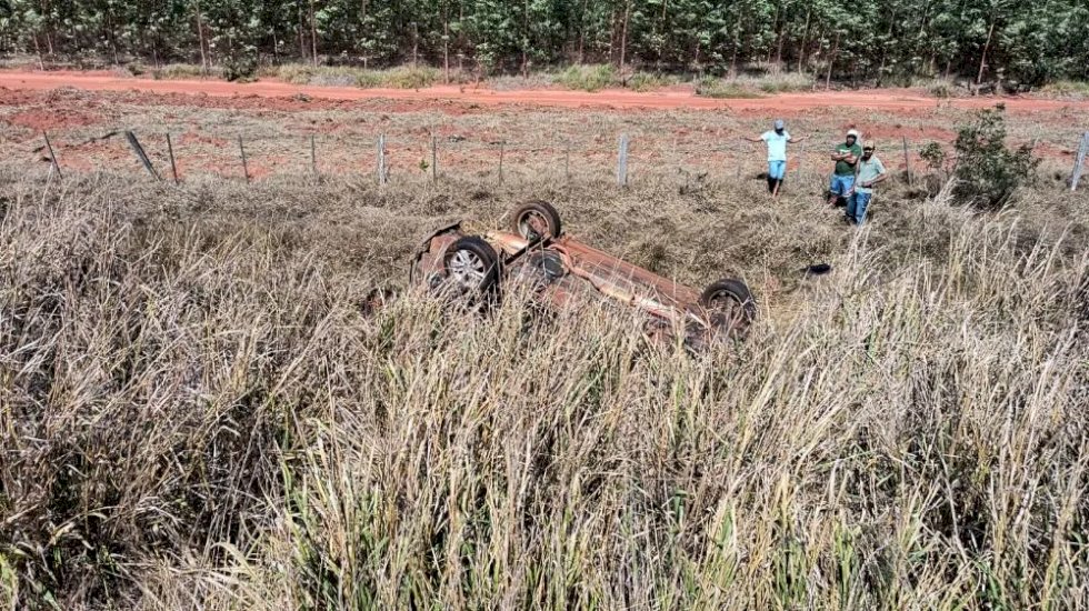 Empresário e esposa são vítimas de acidente na MS-338 entre Bataguassu e Santa Rita do Pardo